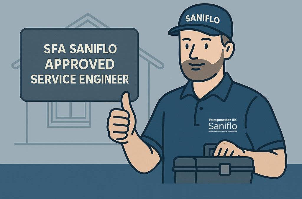 Why using a local approved Saniflo engineer matters