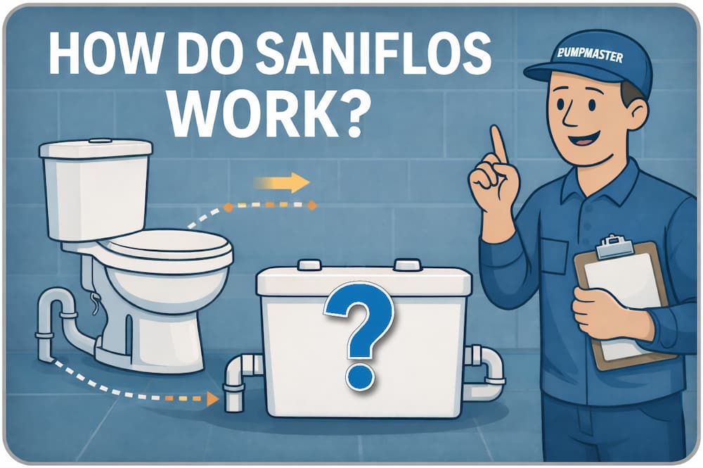How Saniflo Toilets Work: What a Macerator Does