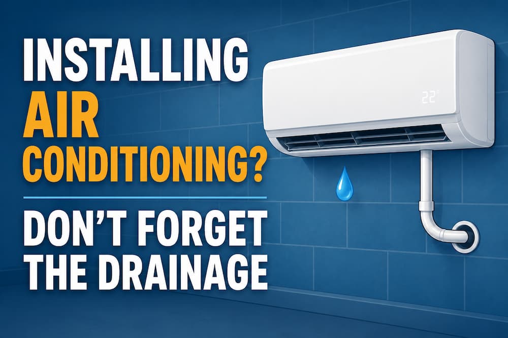 Installing Air Conditioning? Don’t Forget the Drainage