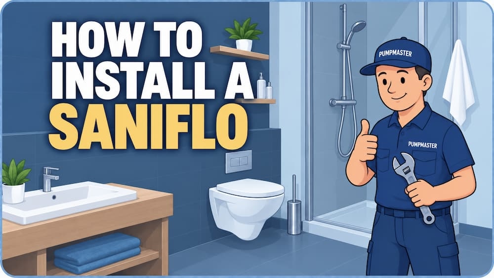 How to install a saniflo